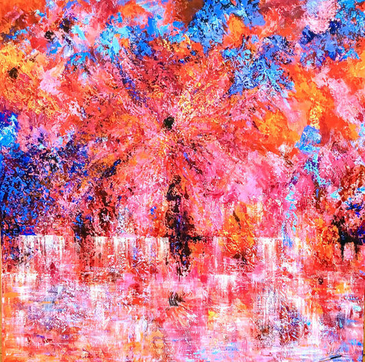 Le lac en fleurs