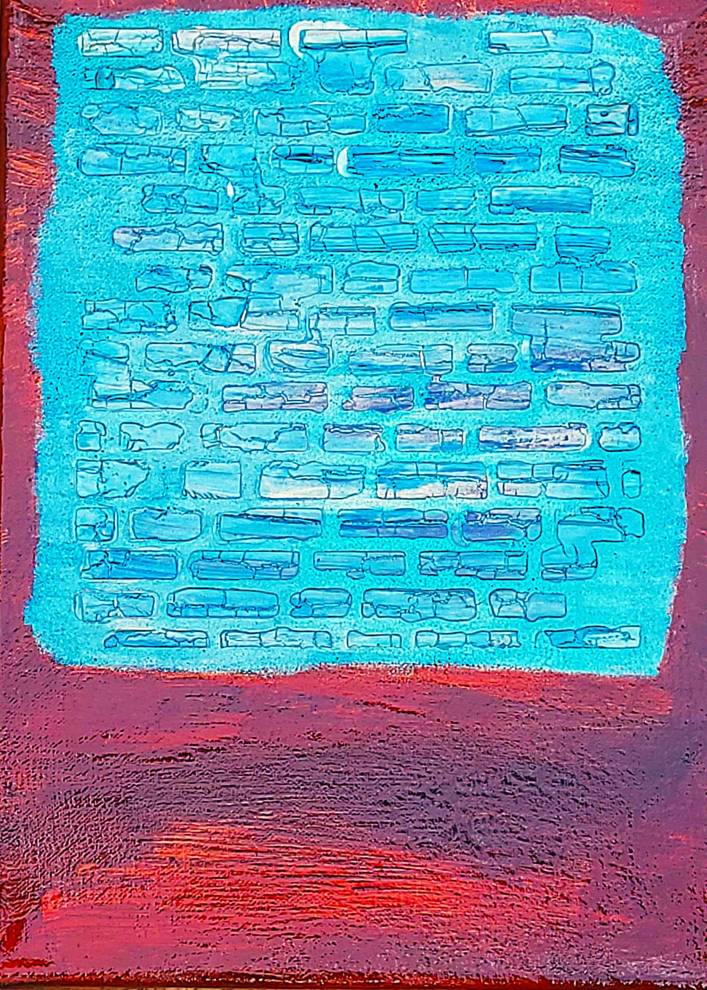 Turquoise Brick
