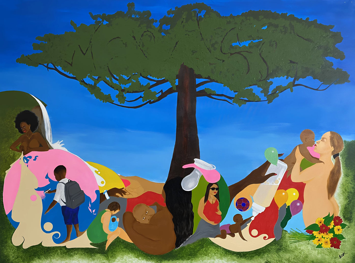 The women of the Manasseh Foundation