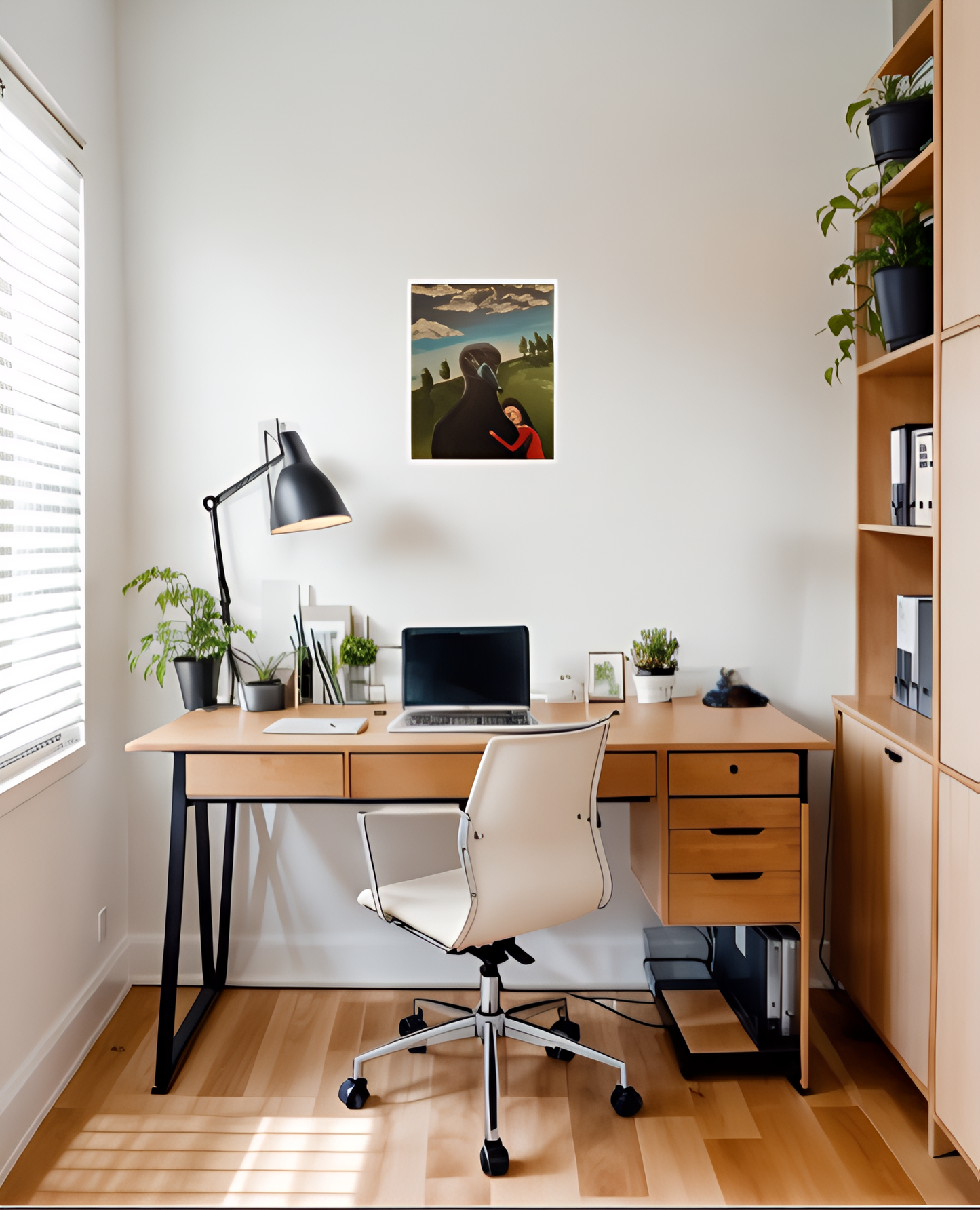 La femme et l'oiseau / the woman and the bird