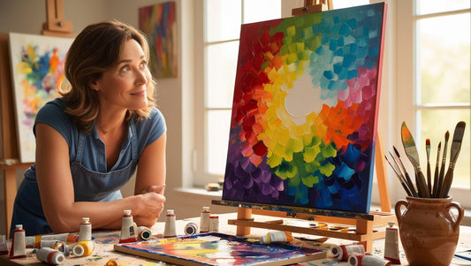 L’art comme miroir intérieur : quand les couleurs révèlent l’invisible