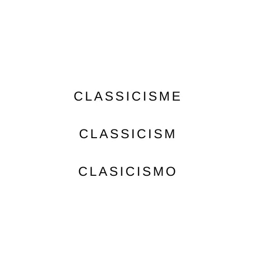 Classicisme Horizon World Art