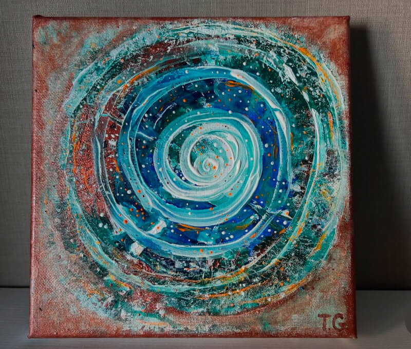 Cosmic spiral