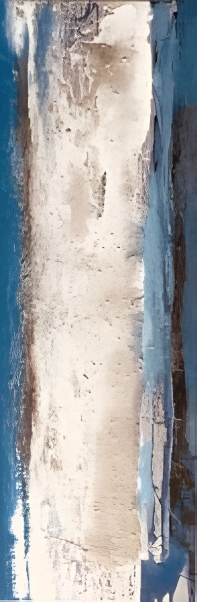 Rivière et sable blanc
