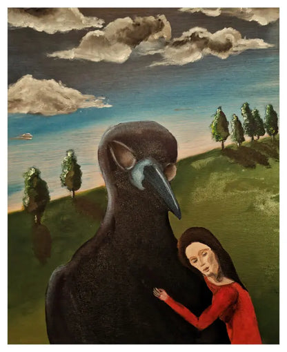 La femme et l'oiseau / the woman and the bird