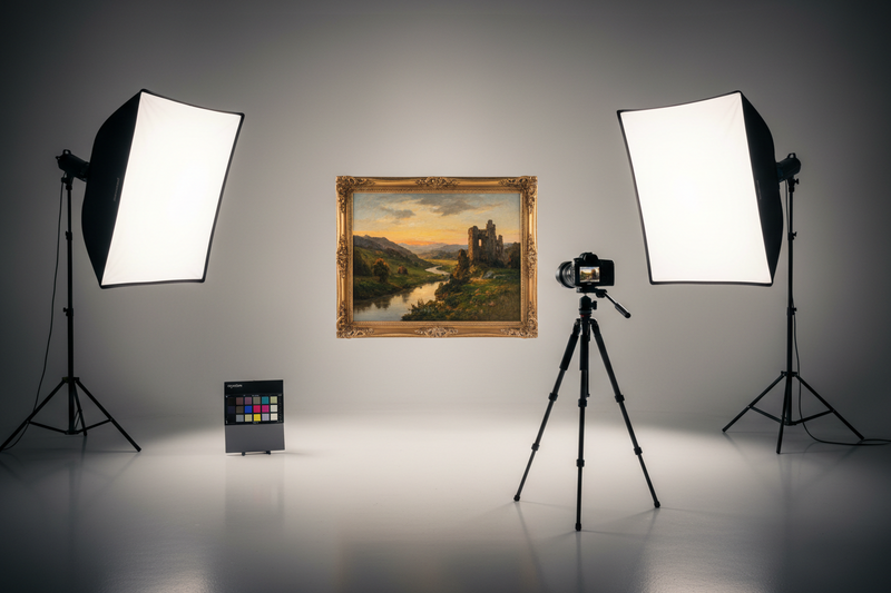 Photographie d'œuvres
